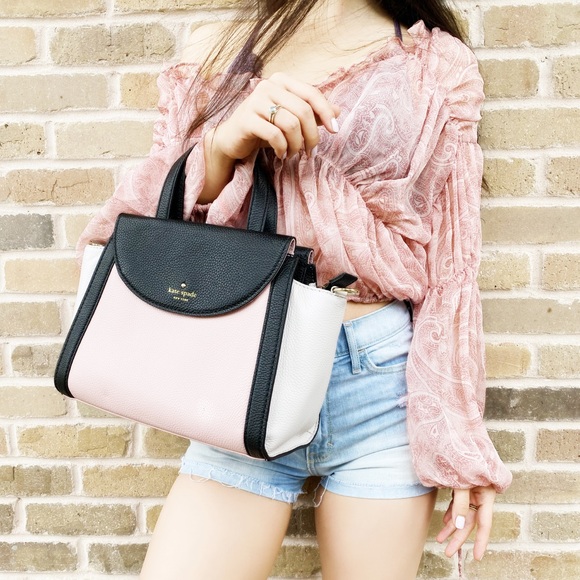 Kate spade pink satchel bag - Picture 2 of 8